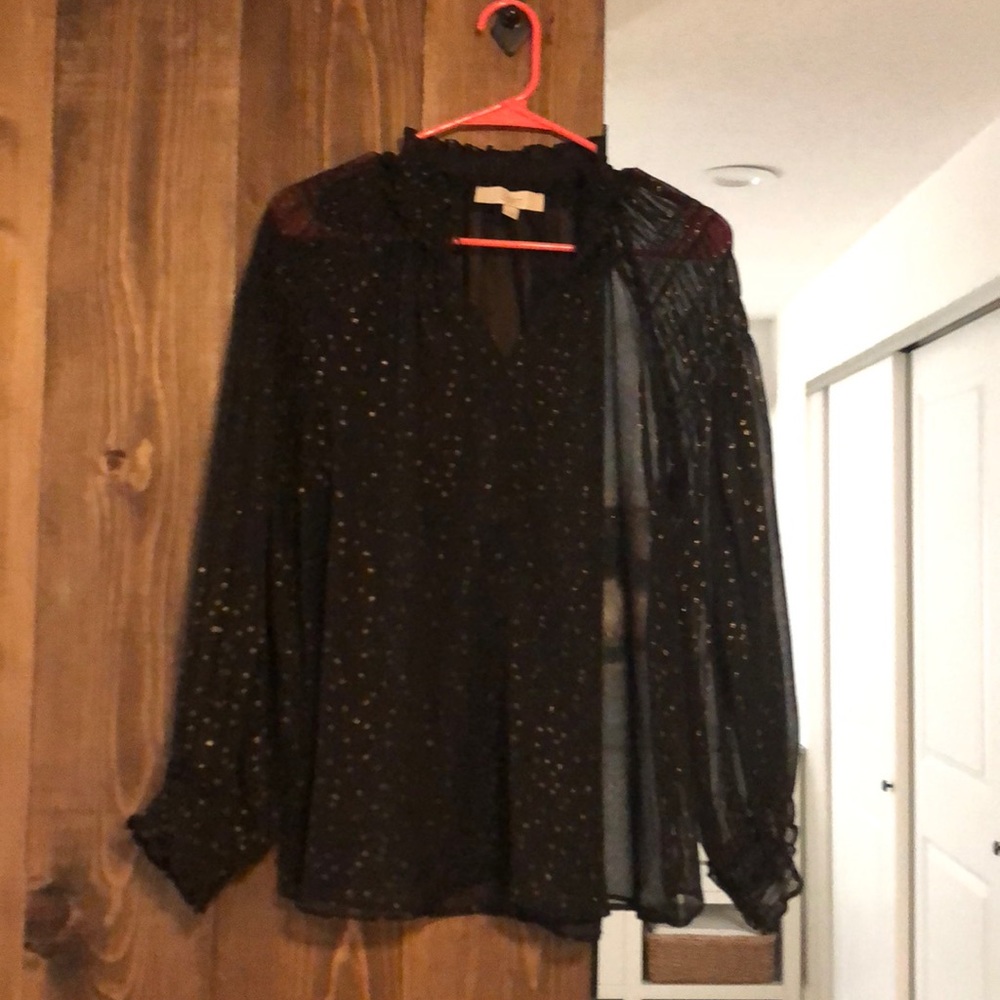Loft sheer blouse